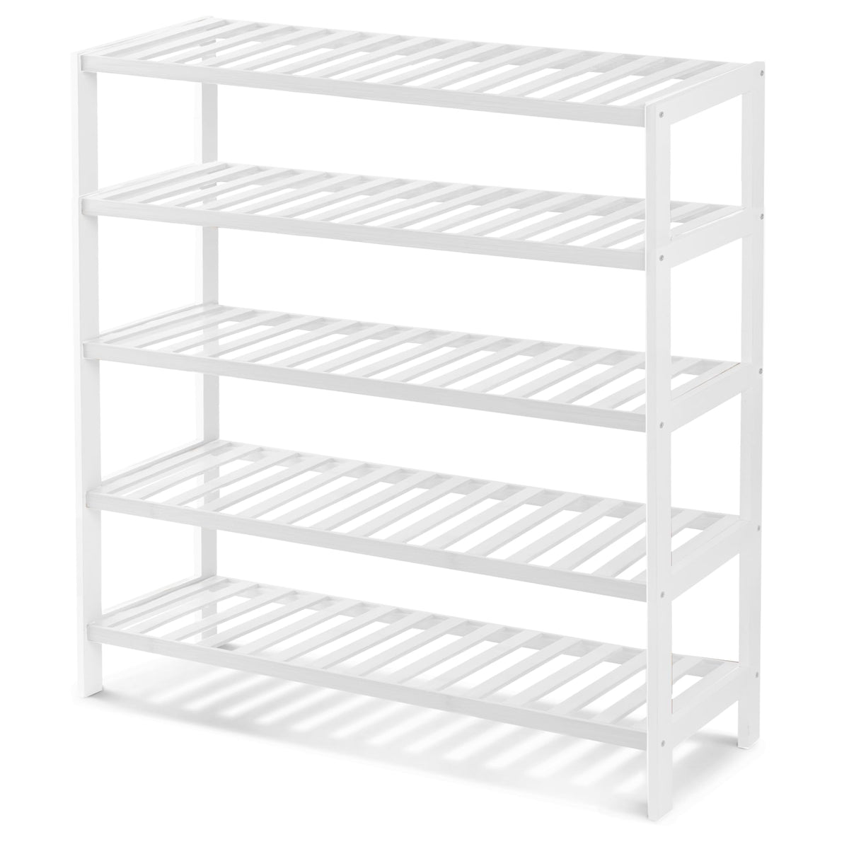 3-Tier Bamboo Shoe Rack – Wooden Shoe Storage Organiser