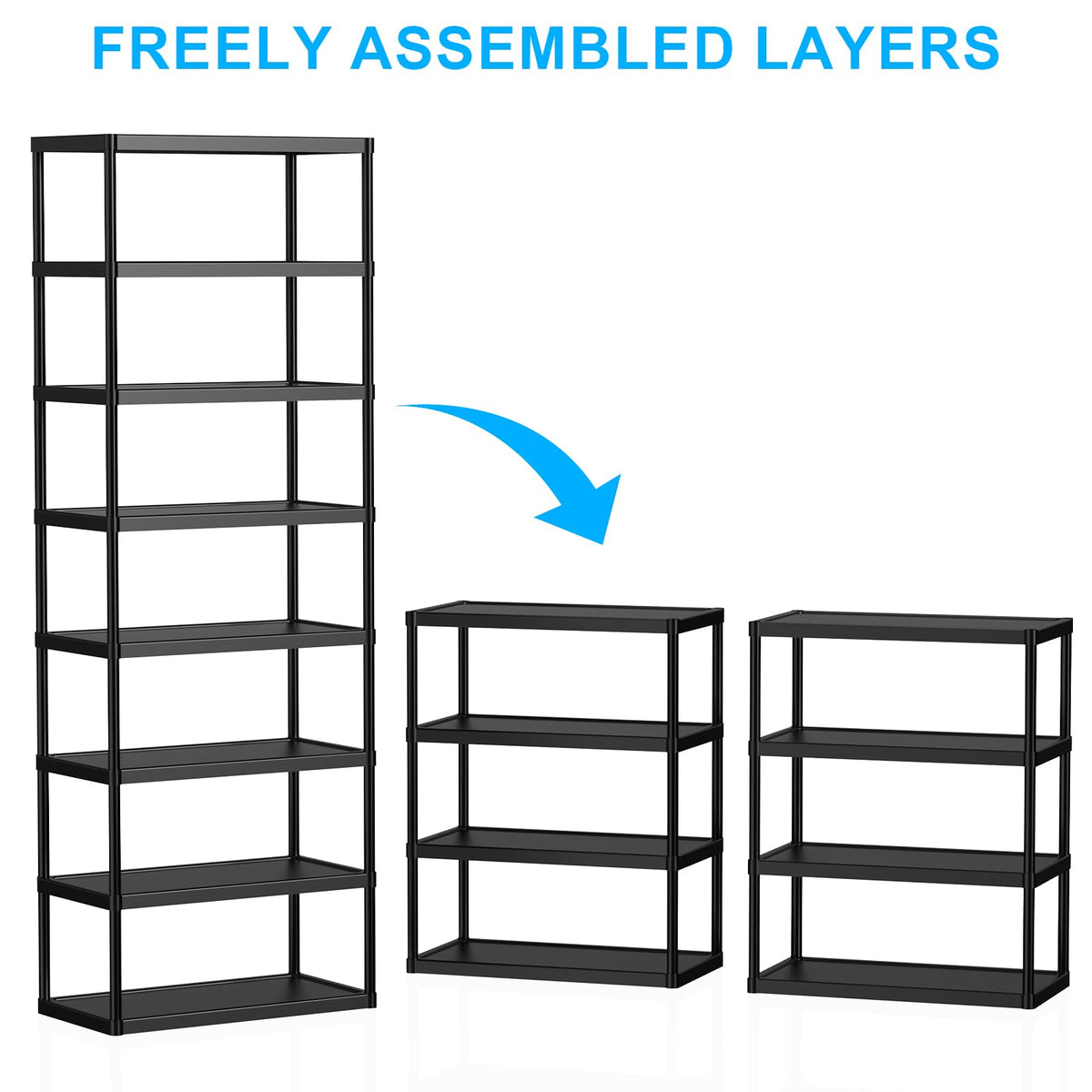 4-Tier Double Row Shoe Rack – Space Saving Shoe Storage Stand
