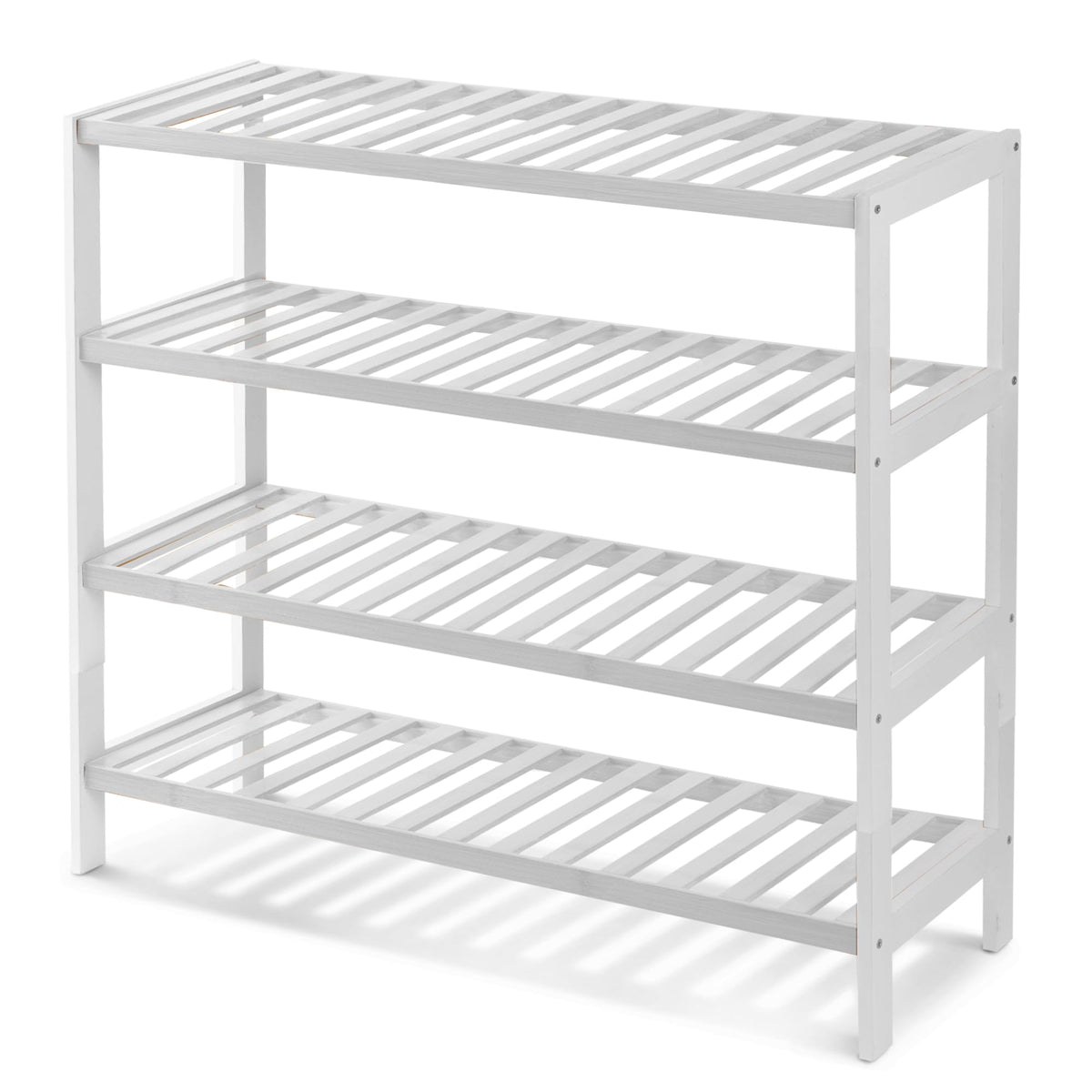 3-Tier Bamboo Shoe Rack – Wooden Shoe Storage Organiser
