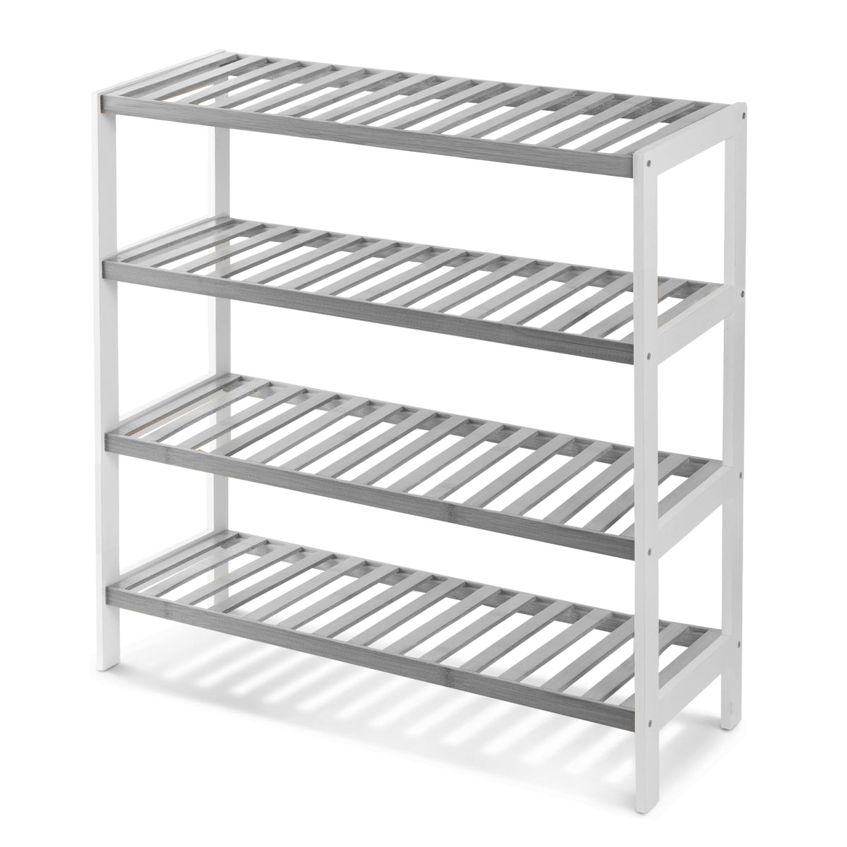 3-Tier Bamboo Shoe Rack – Wooden Shoe Storage Organiser