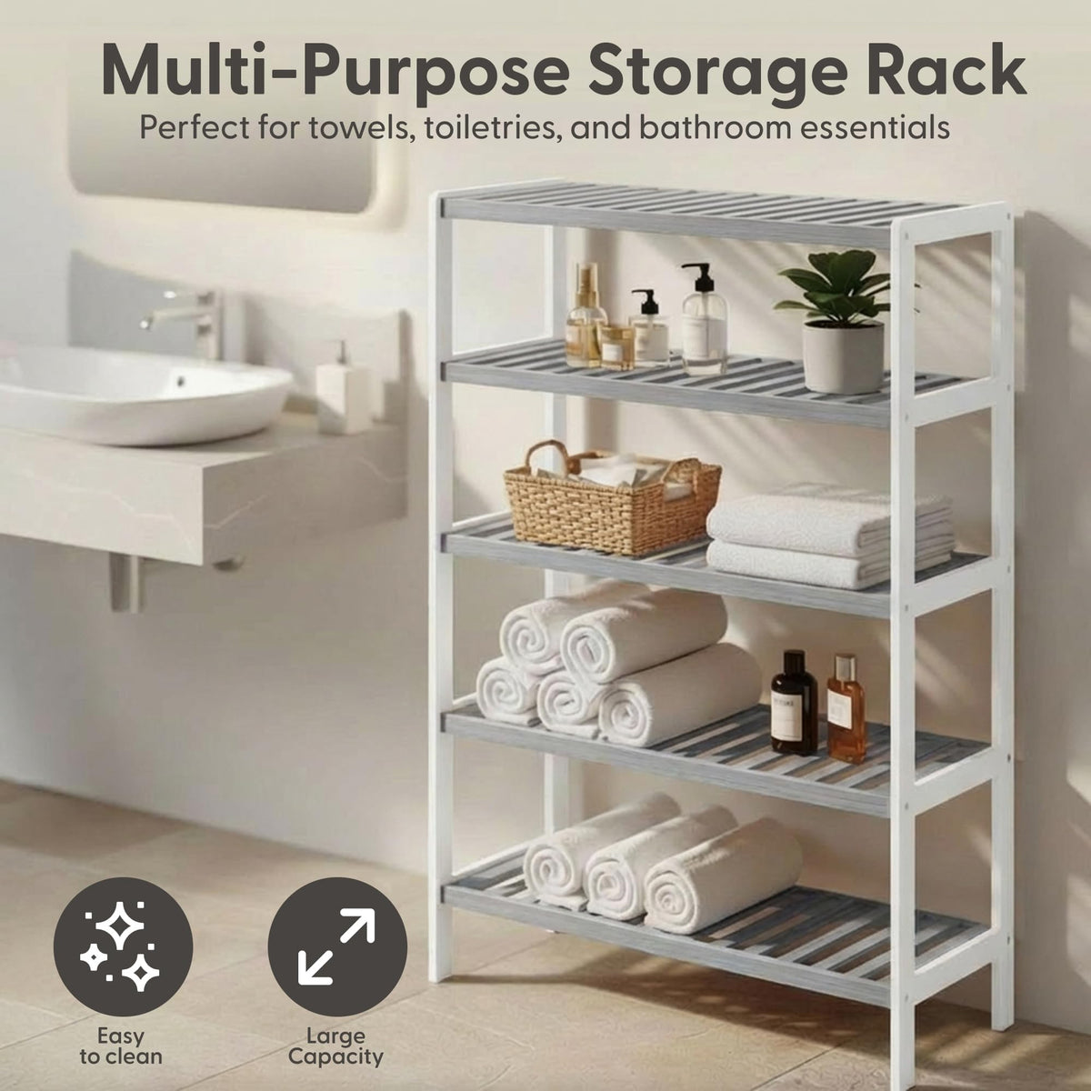3-Tier Bamboo Shoe Rack – Wooden Shoe Storage Organiser