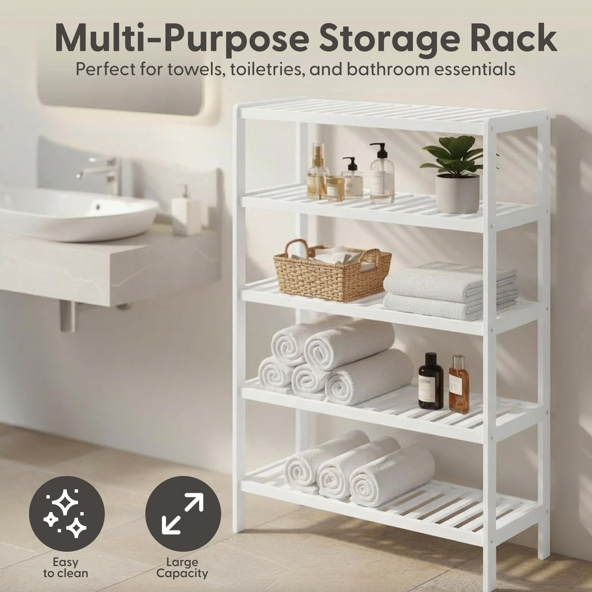 3-Tier Bamboo Shoe Rack – Wooden Shoe Storage Organiser
