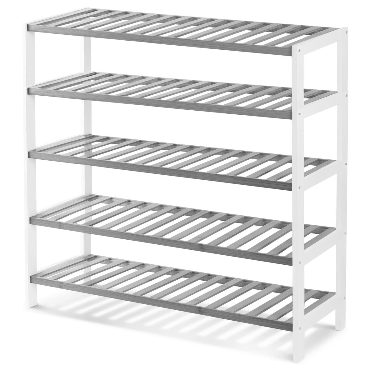 3-Tier Bamboo Shoe Rack – Wooden Shoe Storage Organiser